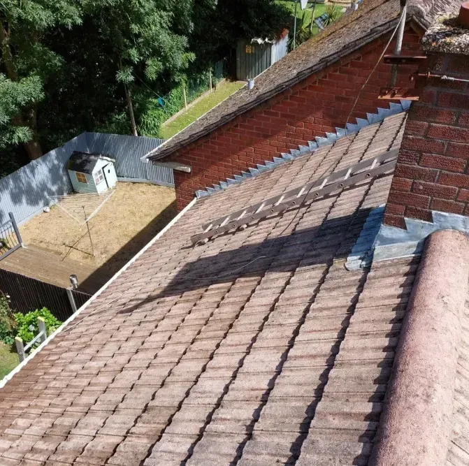 Pristine Roof Cleaning Solutions completed work